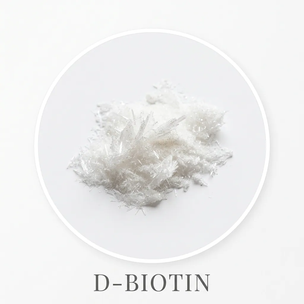 D-biotyna wspiera prawidłowy stan włosów