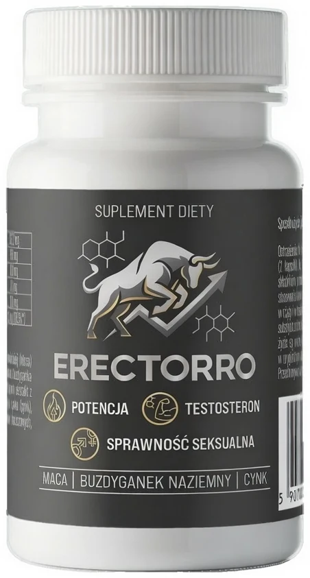 Erectorro — opakowanie (kapsułki)