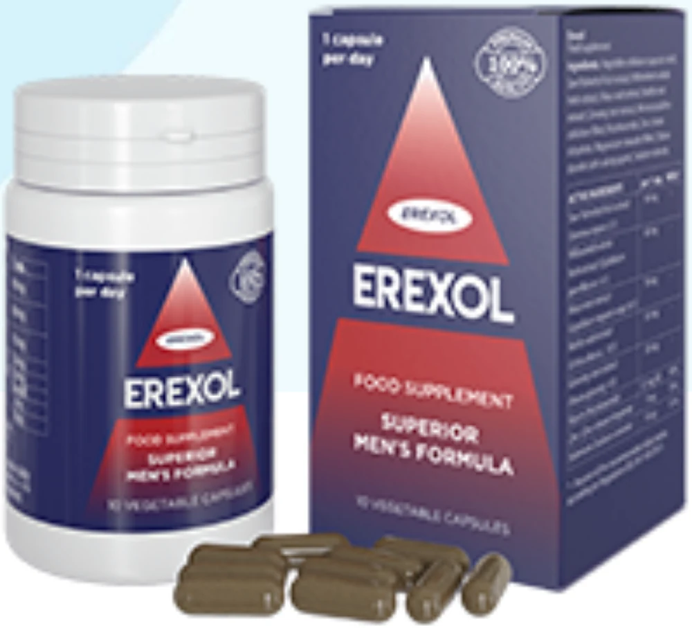 Erexol — opakowanie (kapsułki)