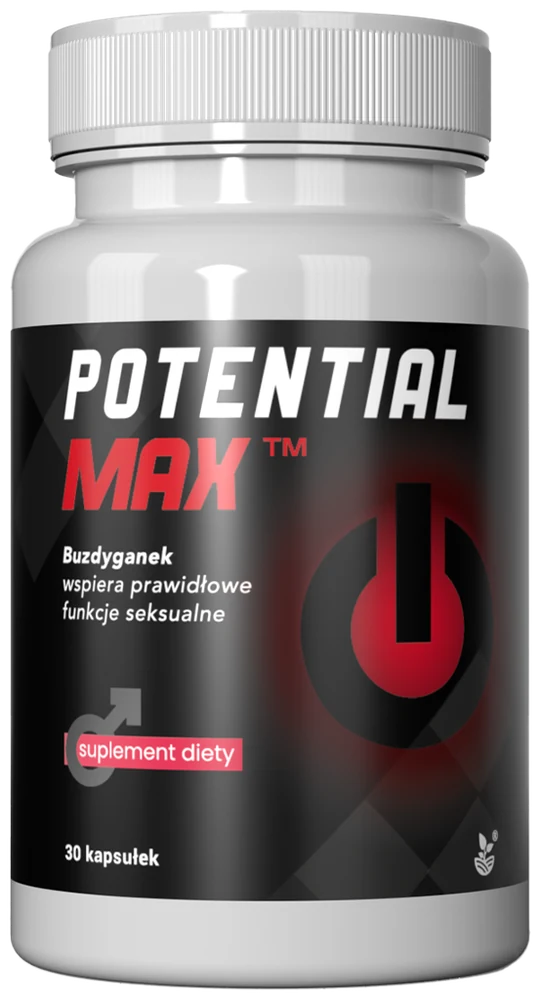 Potential Max — opakowanie (kapsułki)